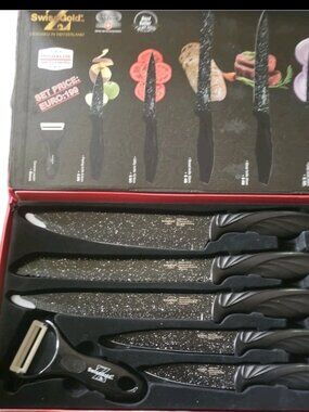 Swiss Gold Z Pro-Line 6-Piece Kitchen Knife Set